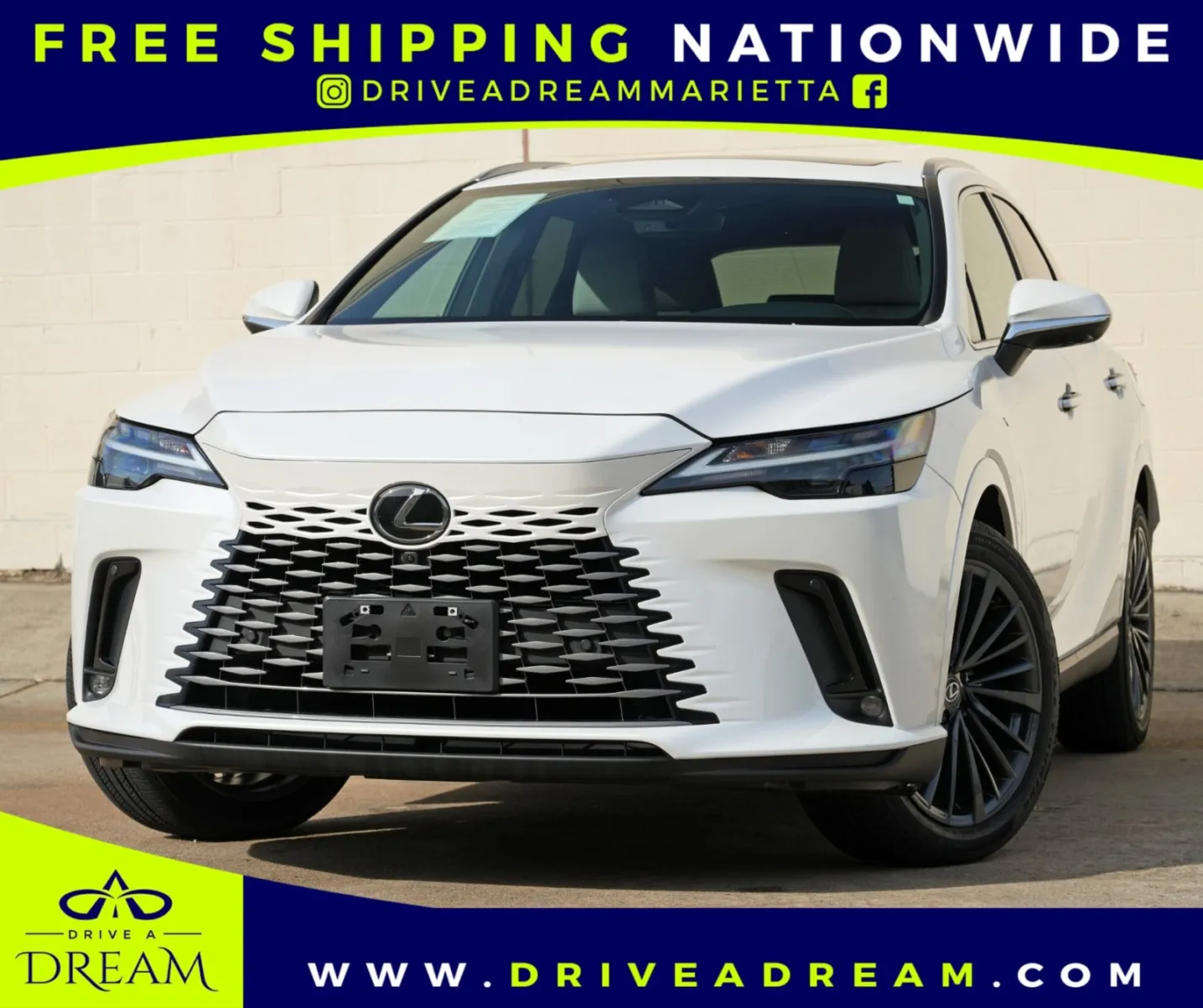 White 2025 Lexus RX 350 Premium w/ Convenience Package for sale in Marietta, GA