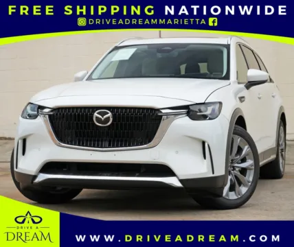 White 2024 Mazda CX-90 3.3 Turbo Premium for sale in Marietta, GA