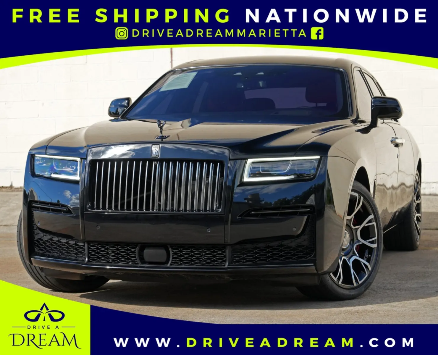 Black 2024 Rolls-Royce Ghost Black Badge for sale in Marietta, GA