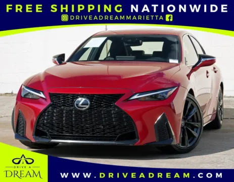Red 2022 Lexus IS 350 F SPORT for sale in Marietta, GA