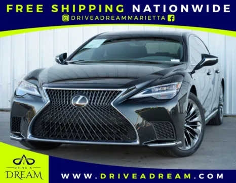 Black 2021 Lexus LS 500 for sale in Marietta, GA