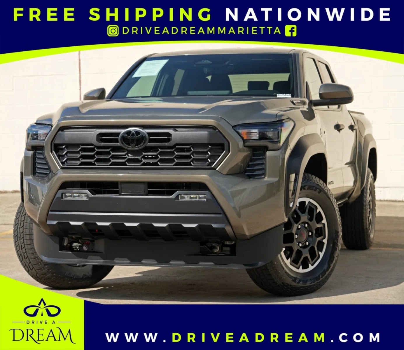 Brown 2025 Toyota Tacoma TRD Off Road Hybrid for sale in Marietta, GA