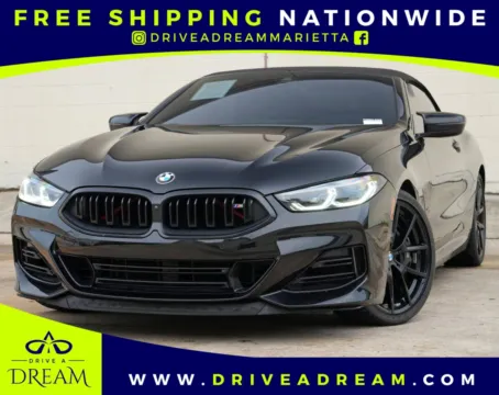 Black 2025 BMW 8 Series M850i xDrive w/ M Sport & Driver Assist Packages for sale in Marietta, GA