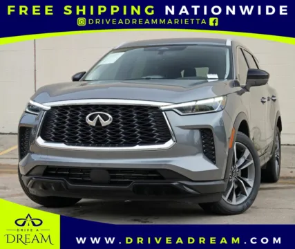 Gray 2025 INFINITI QX60 LUXE w/ Vision Package for sale in Marietta, GA