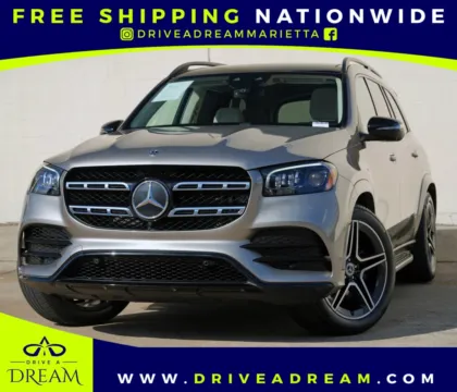 Silver 2023 Mercedes-Benz GLS 450 w/ AMG Line & Night Packages for sale in Marietta, GA