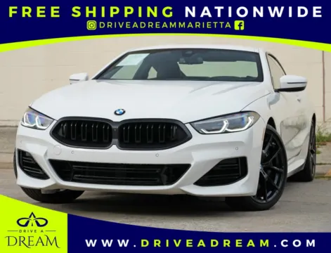 White 2024 BMW 8 Series 840i w/ M Sport & Driving Assist Packages for sale in Marietta, GA