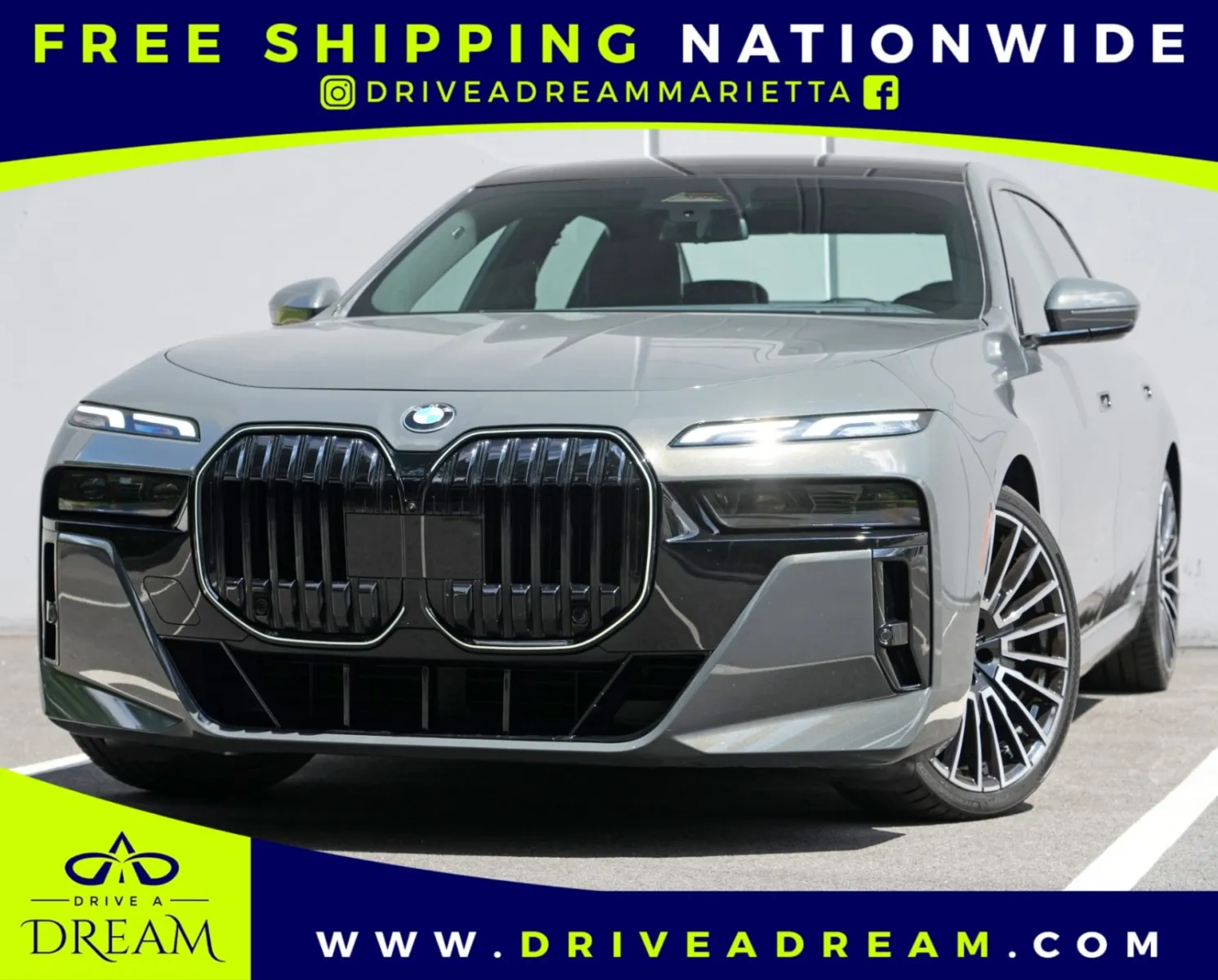 Gray 2026 BMW 7 Series 740i w/ M Sport & Premium Packages for sale in Marietta, GA