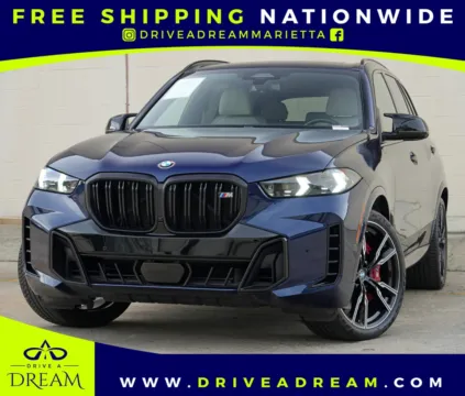 Blue 2024 BMW X5 M60i w/ M Sport & Executive Packages for sale in Marietta, GA