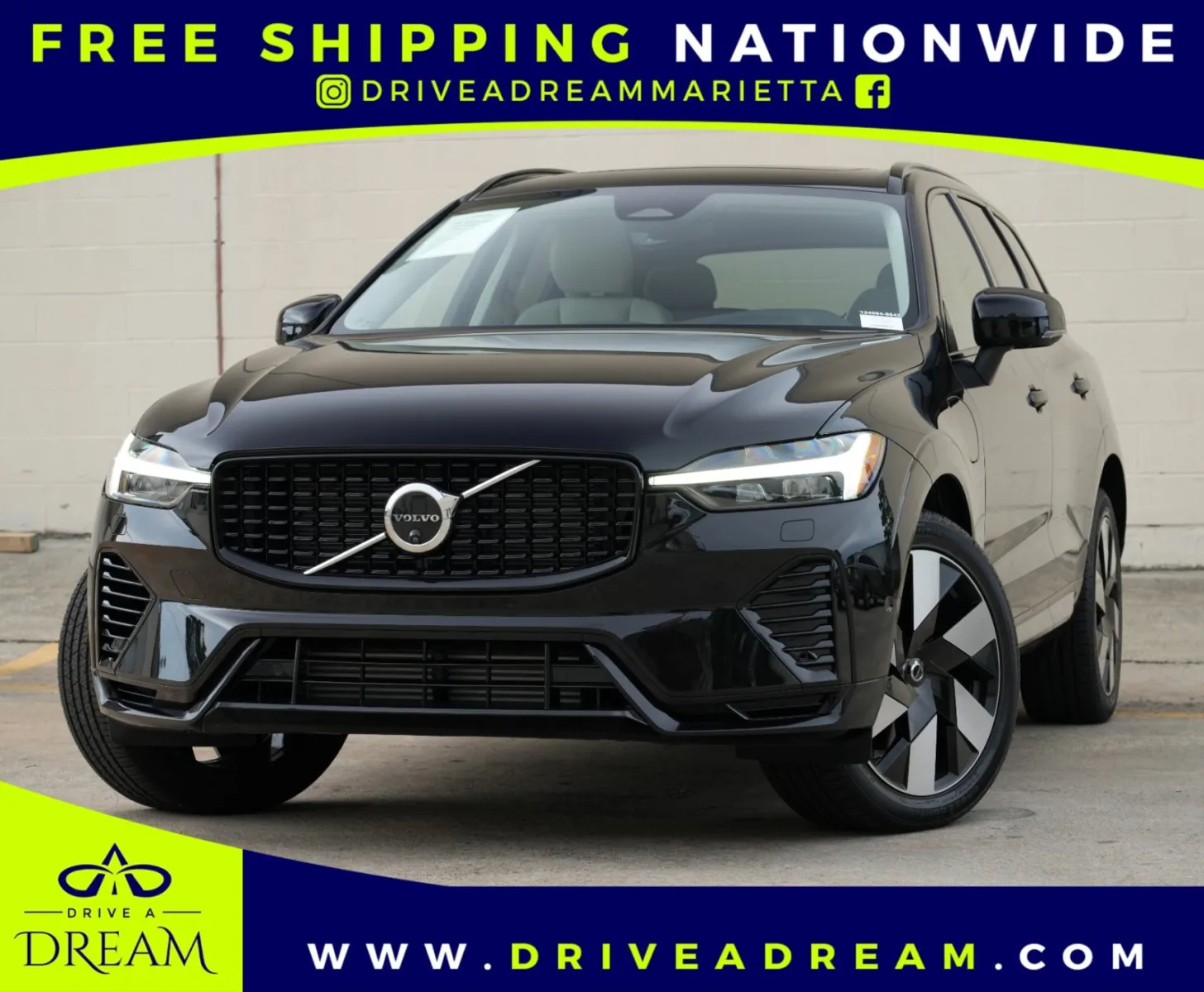 Black 2025 Volvo XC60 Plug-In Hybrid Plus for sale in Marietta, GA
