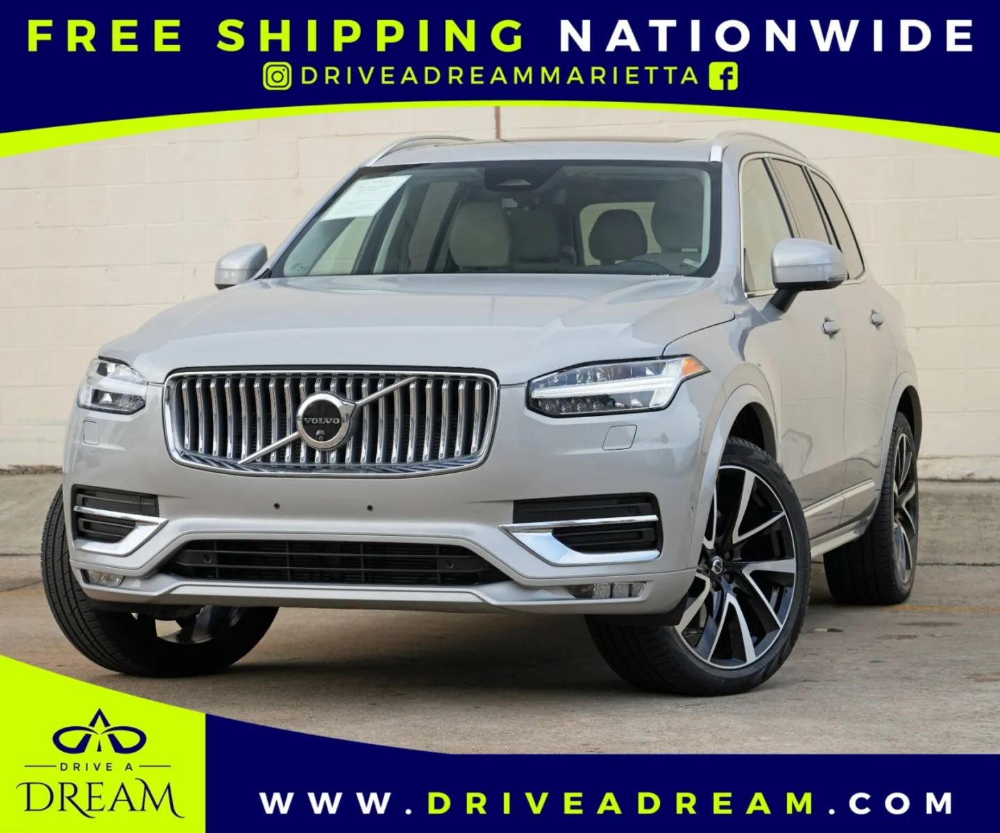 Silver 2025 Volvo XC90 Plus for sale in Marietta, GA