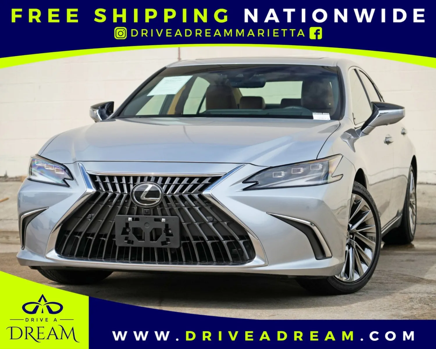 Silver 2025 Lexus ES 300h Luxury for sale in Marietta, GA