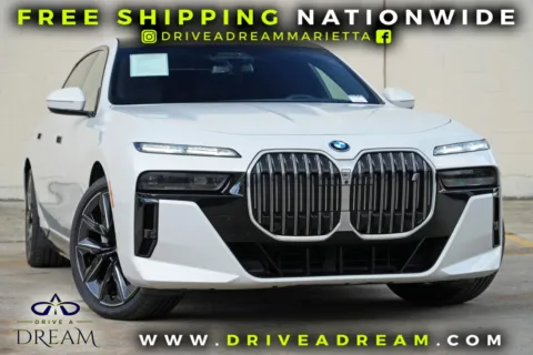 Photos of 2023 BMW i7 xDrive60 w/ Executive, M Sport & Driving Assist Packages for sale in Marietta, GA at DRIVE A DREAM