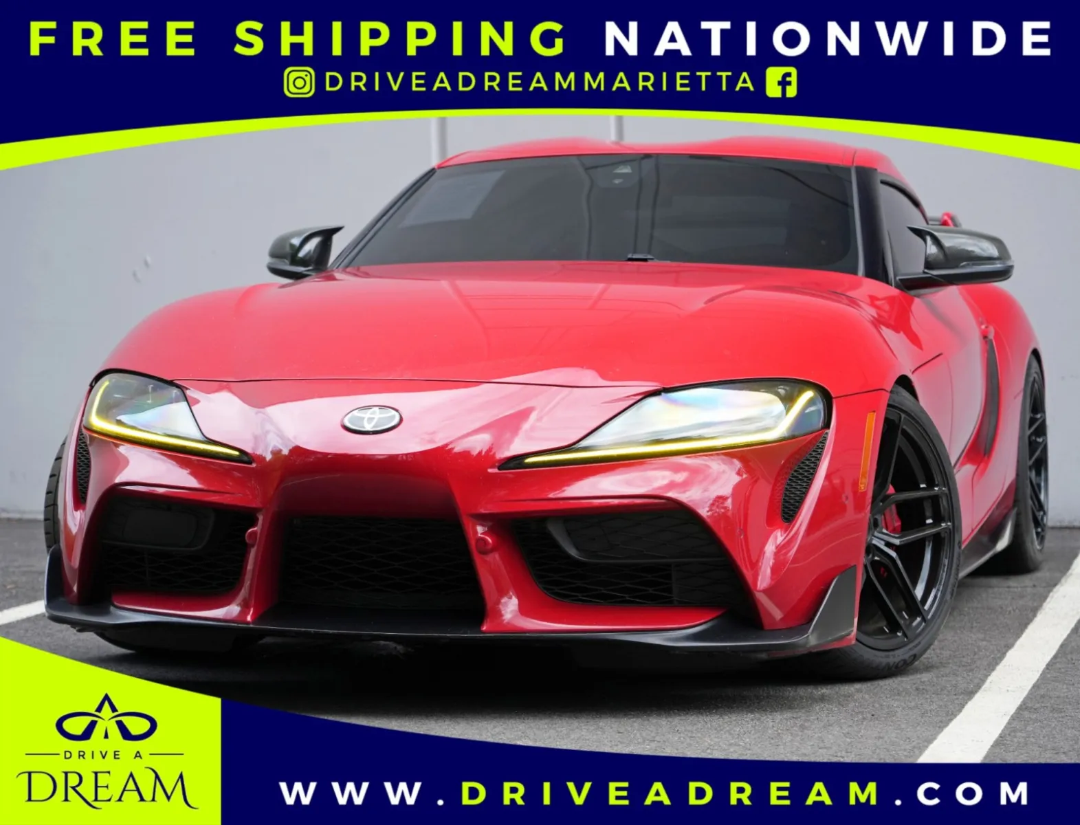 Red 2022 Toyota GR Supra 2.0 w/ Safety & Tech Package for sale in Marietta, GA