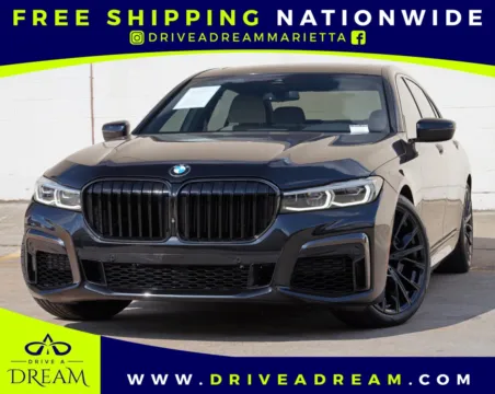 Black 2021 BMW 7 Series 740i w/ M Sport Package for sale in Marietta, GA