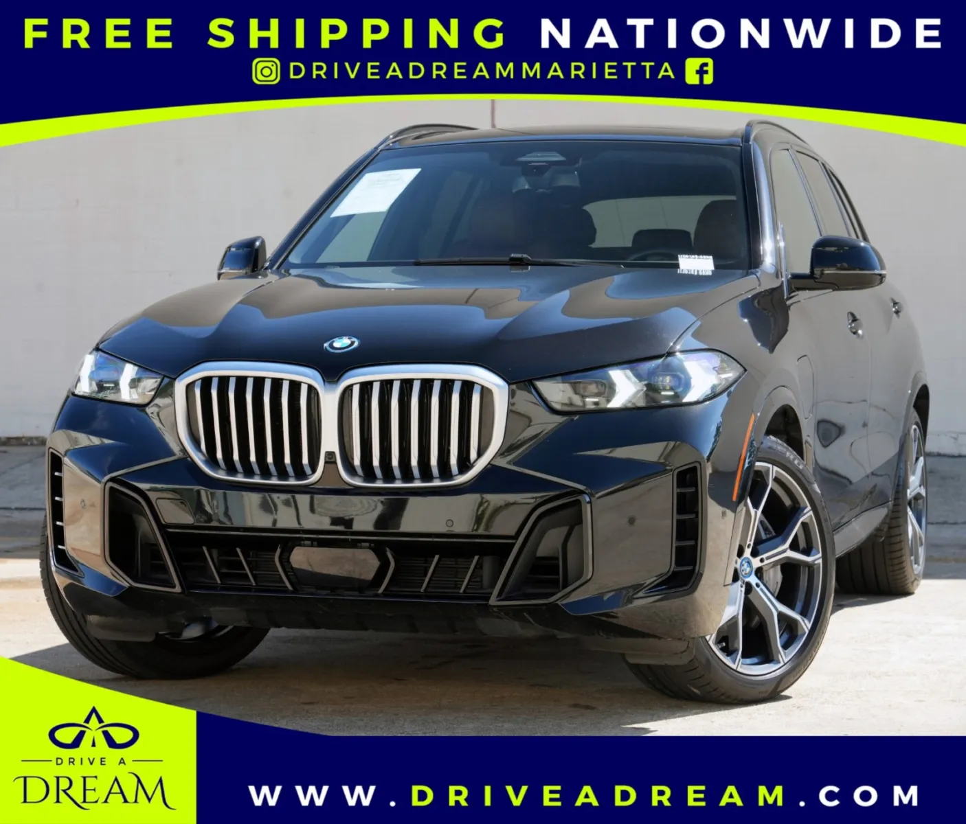 Black 2024 BMW X5 xDrive50e w/ M Sport & Parking Assist Packages for sale in Marietta, GA