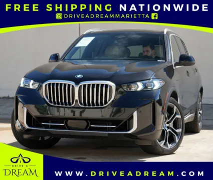 Black 2024 BMW X5 xDrive50e w/ Premium, Driving & Parking Assist Packages for sale in Marietta, GA