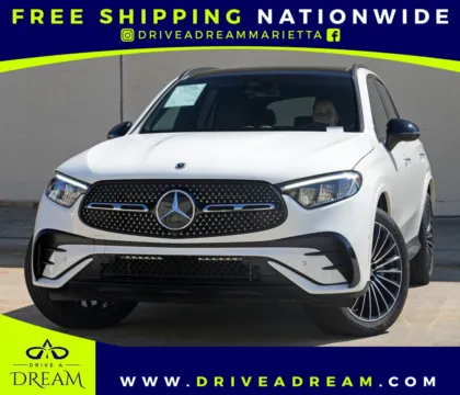 White 2025 Mercedes-Benz GLC 300 w/ AMG Line, Exclusive Trim & Night Packages for sale in Marietta, GA