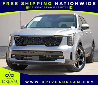 Gray 2025 Kia Sorento Hybrid EX for sale in Marietta, GA