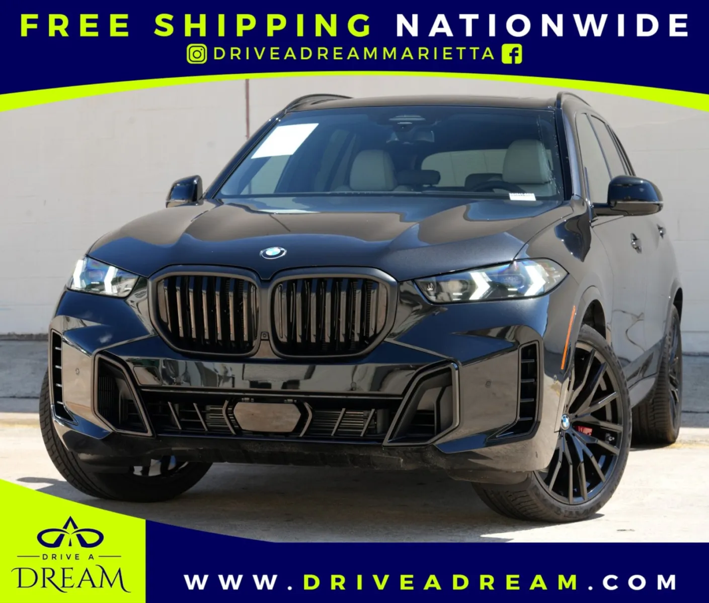 Black 2026 BMW X5 sDrive40i w/ M Sport, Premium & Parking Assist Packages for sale in Marietta, GA