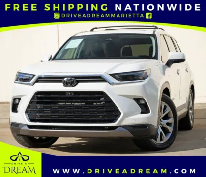 White 2024 Toyota Grand Highlander Limited for sale in Marietta, GA