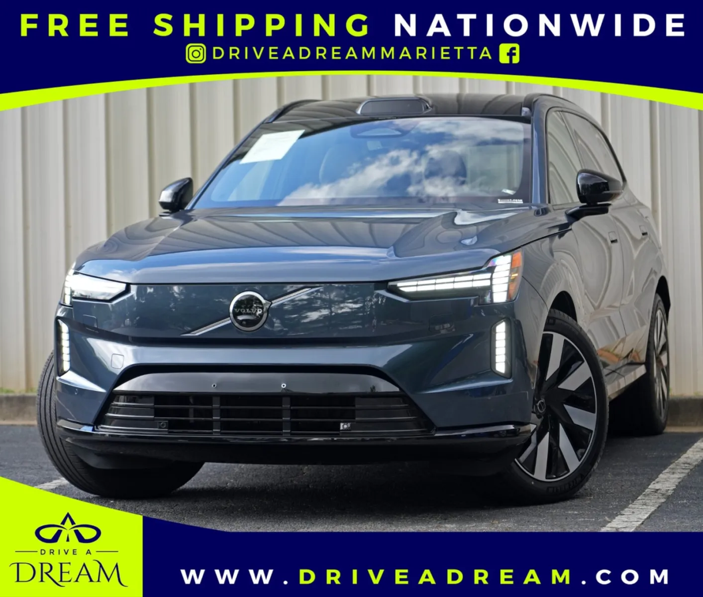 Blue 2025 Volvo EX90 Ultra for sale in Marietta, GA