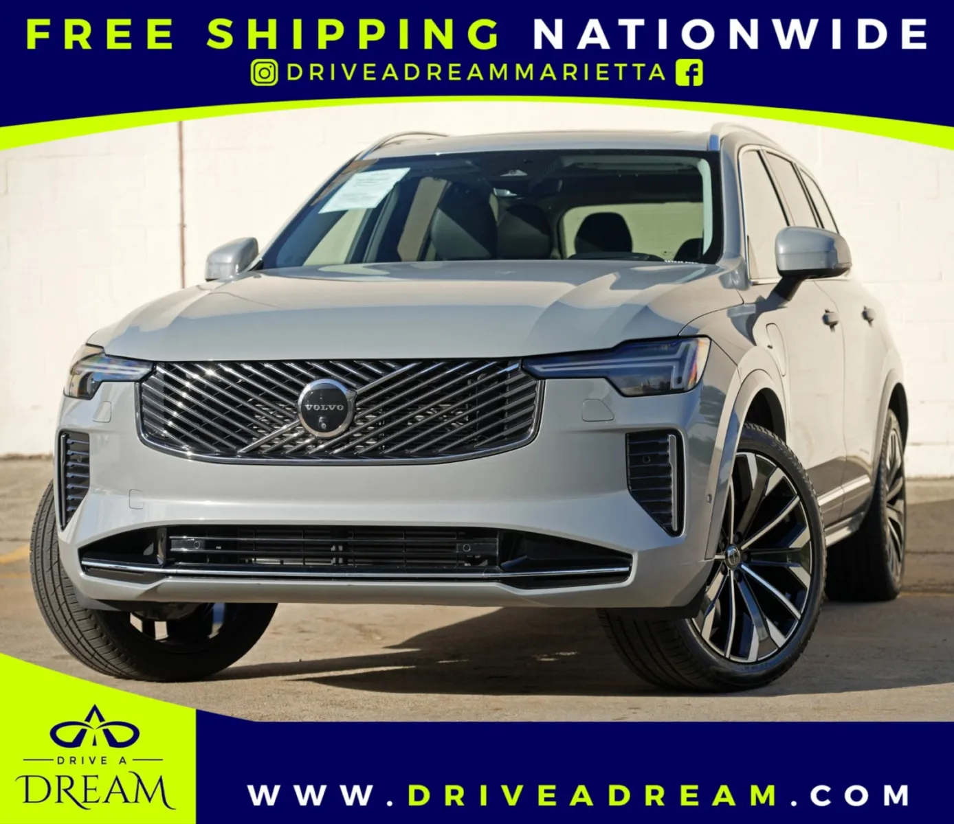 Gray 2025 Volvo XC90 Plug-In Hybrid Ultra for sale in Marietta, GA