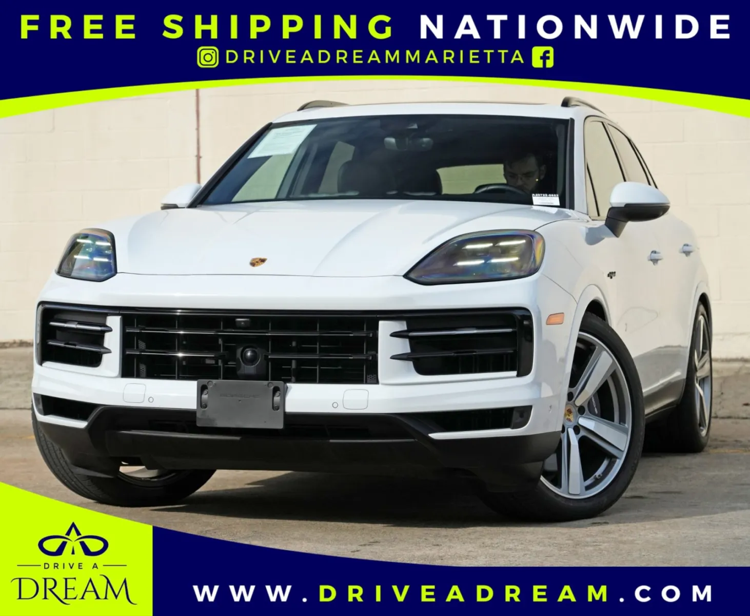 White 2024 Porsche Cayenne E-Hybrid w/ Premium Plus Package for sale in Marietta, GA