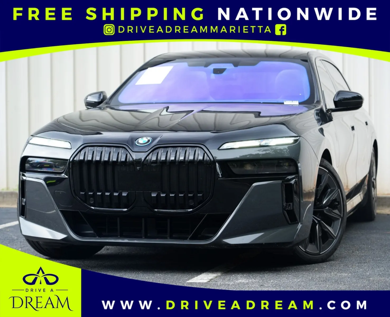 Gray 2023 BMW i7 xDrive60 w/ M Sport, Executive & Driving Assist Packages for sale in Marietta, GA