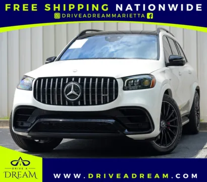 White 2024 Mercedes-Benz GLS AMG GLS 63 w/ AMG Night Package for sale in Marietta, GA