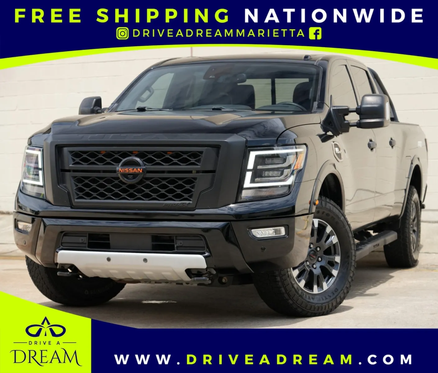 Black 2021 Nissan Titan XD PRO-4X w/ Convenience & Premium Packages for sale in Marietta, GA