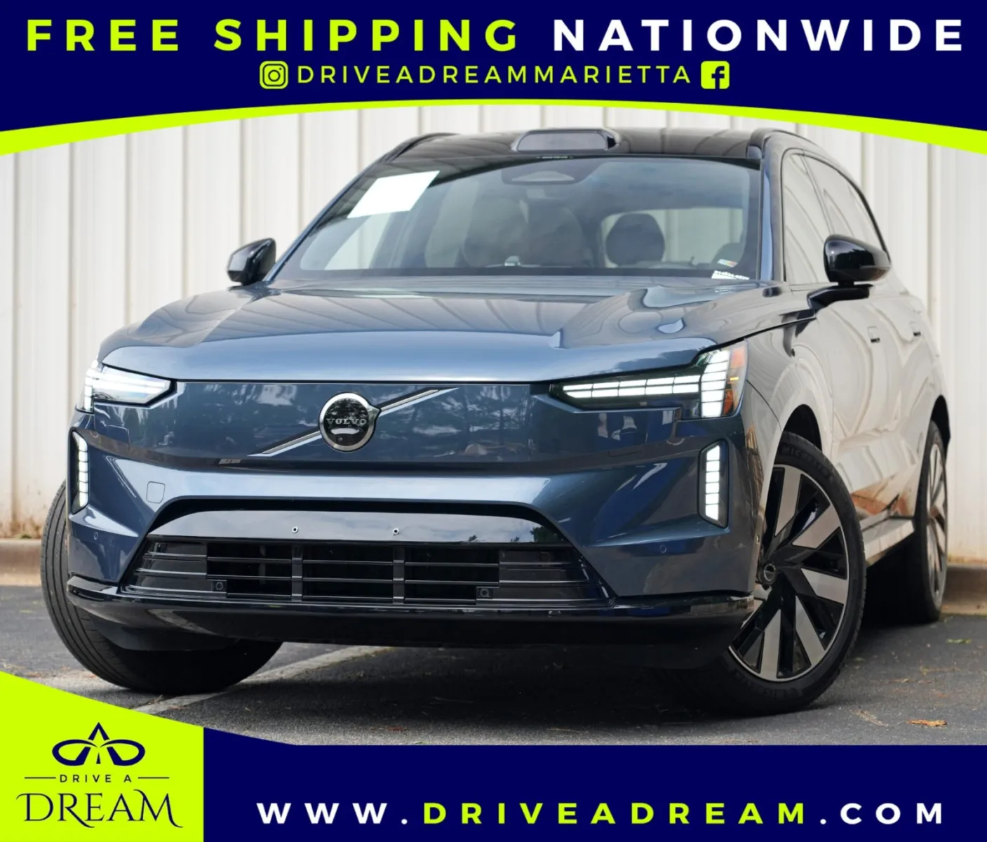 Blue 2025 Volvo EX90 Ultra for sale in Marietta, GA