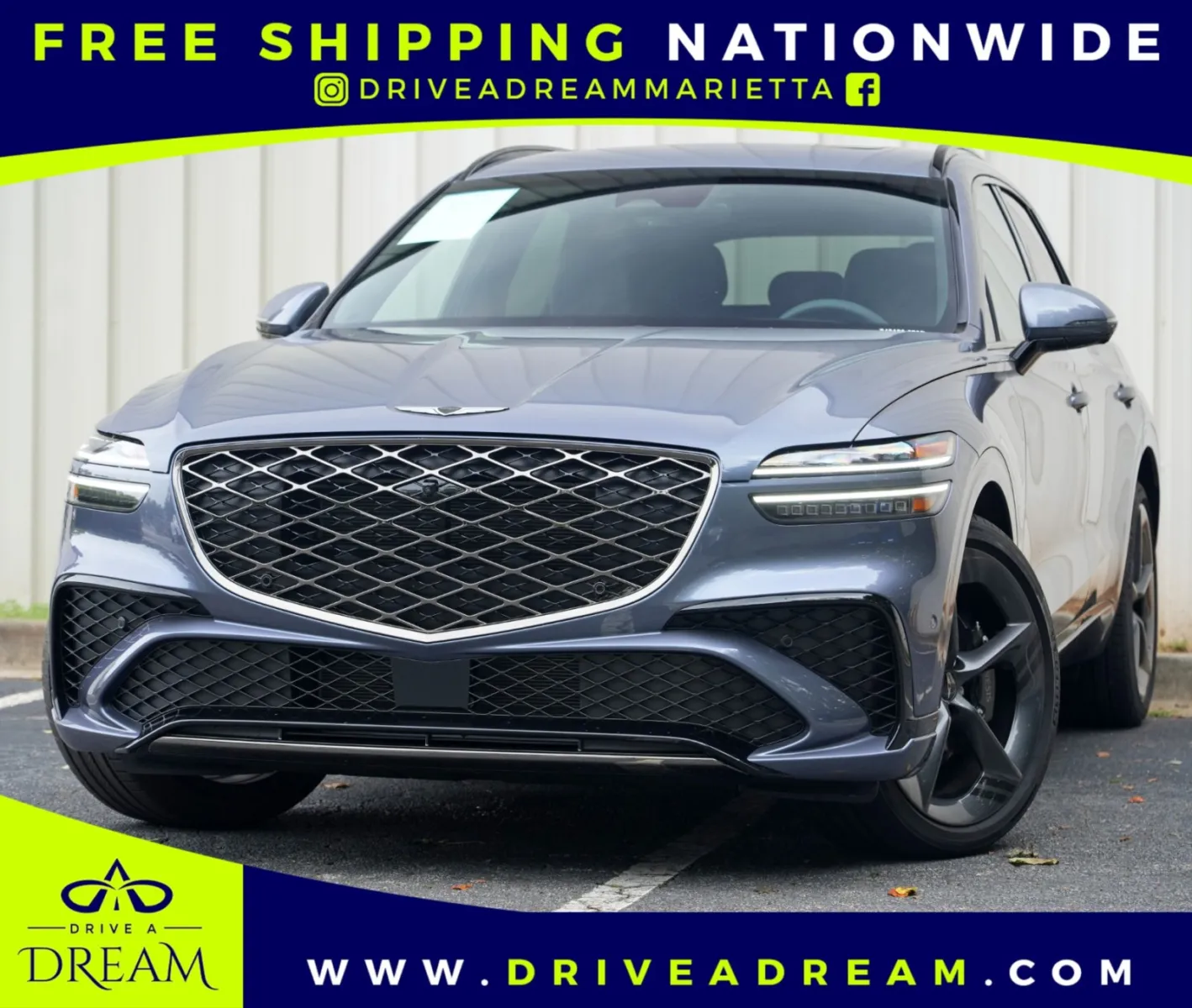 Blue 2026 Genesis GV70 2.5T Sport Prestige for sale in Marietta, GA