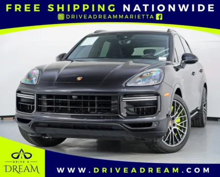 Black 2021 Porsche Cayenne Turbo S E-Hybrid w/ Premium Plus Package for sale in Marietta, GA