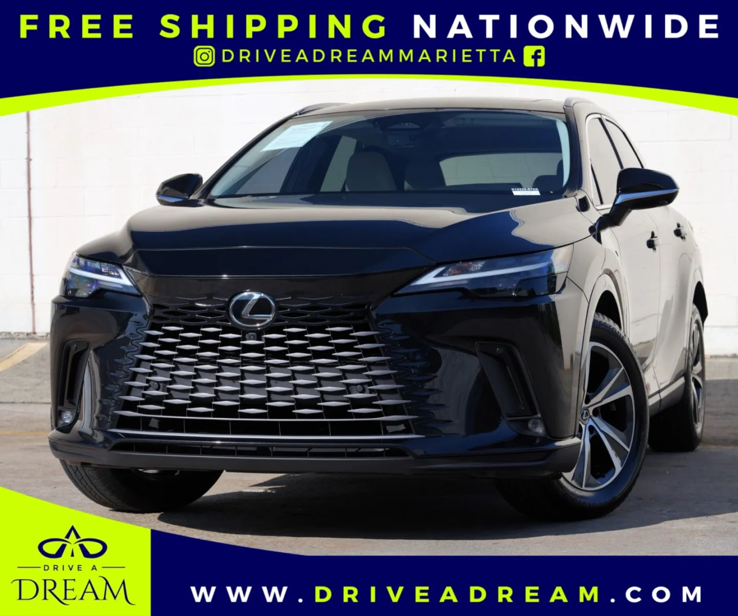 Black 2024 Lexus RX 350 Premium for sale in Marietta, GA