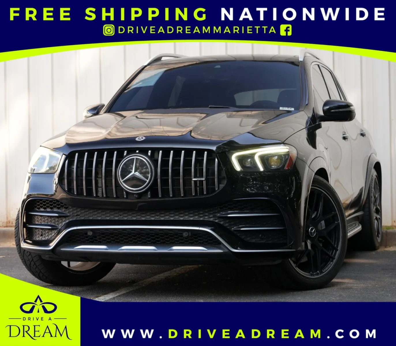 Black 2023 Mercedes-Benz GLE AMG GLE 53 w/ Parking Assist Packages for sale in Marietta, GA