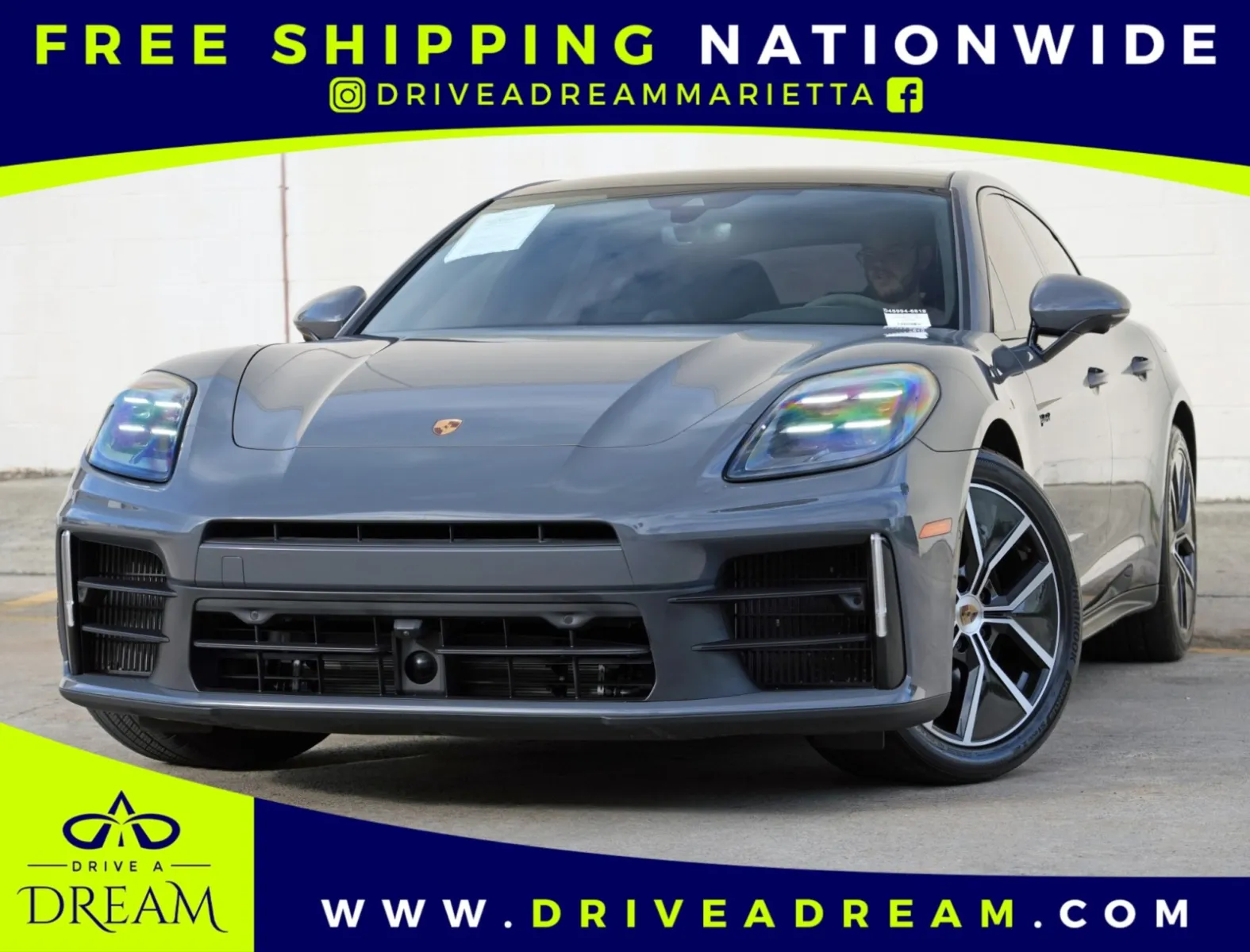 Gray 2025 Porsche Panamera 4 E-Hybrid w/ Premium Package for sale in Marietta, GA