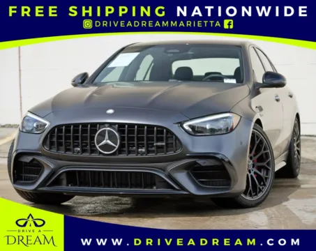 Gray 2025 Mercedes-Benz C-Class AMG C 63 S E Performance w/ Pinnacle Trim & AMG Night Packages for sale in Marietta, GA