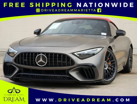 Gray 2022 Mercedes-Benz SL AMG SL 63 w/ Driver Assist & AMG Night Packages for sale in Marietta, GA