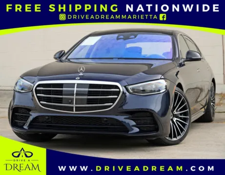 Blue 2022 Mercedes-Benz S-Class S 580 AMG Line & Night Pckages for sale in Marietta, GA