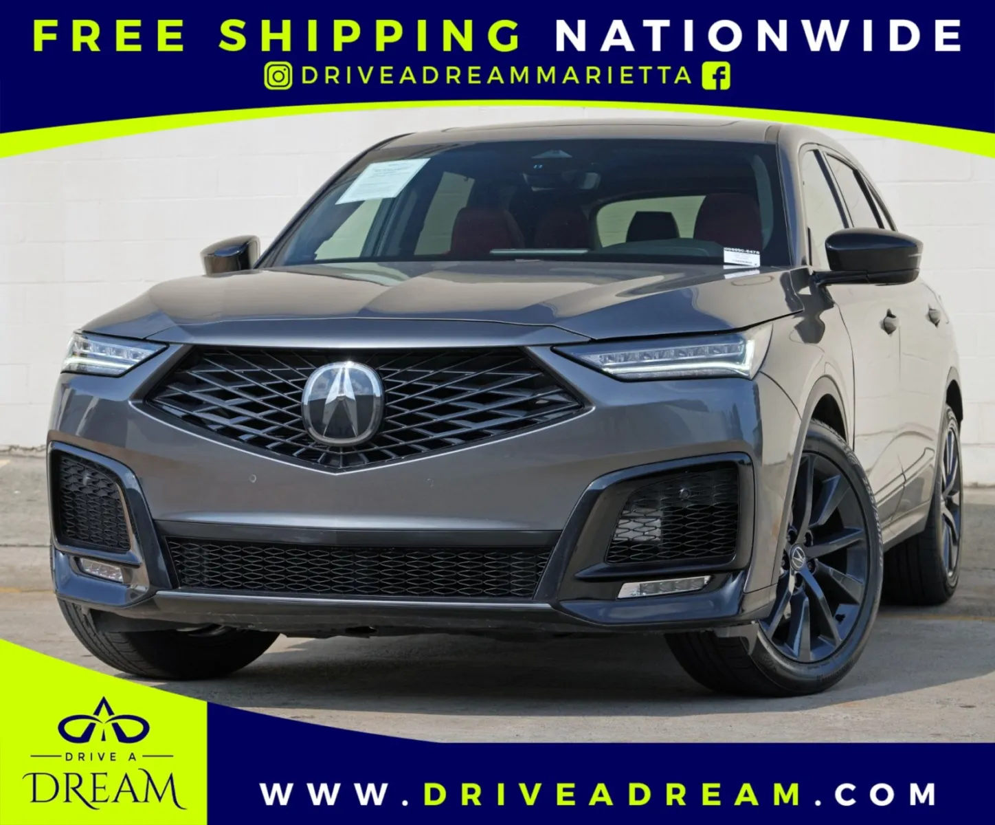 Gray 2026 Acura MDX w/A-Spec Package for sale in Marietta, GA