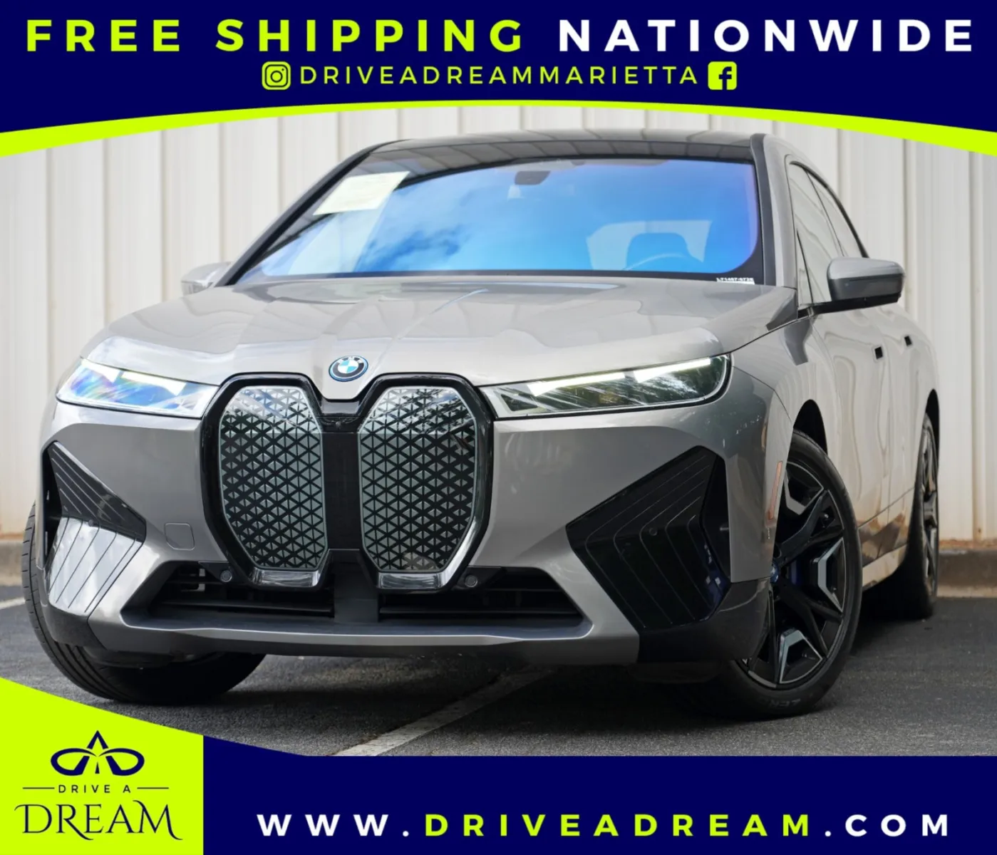 Gray 2023 BMW iX xDrive50 w/ Ultimate & Sport Packages for sale in Marietta, GA