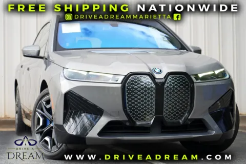 Photos of 2023 BMW iX xDrive50 w/ Ultimate & Sport Packages for sale in Marietta, GA at DRIVE A DREAM