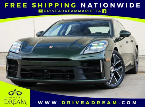 Green 2025 Porsche Panamera 4S E-Hybrid w/ Premium & Assistance Packages for sale in Marietta, GA