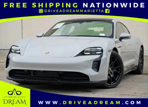 Gray 2023 Porsche Taycan GTS w/ Premium Package for sale in Marietta, GA
