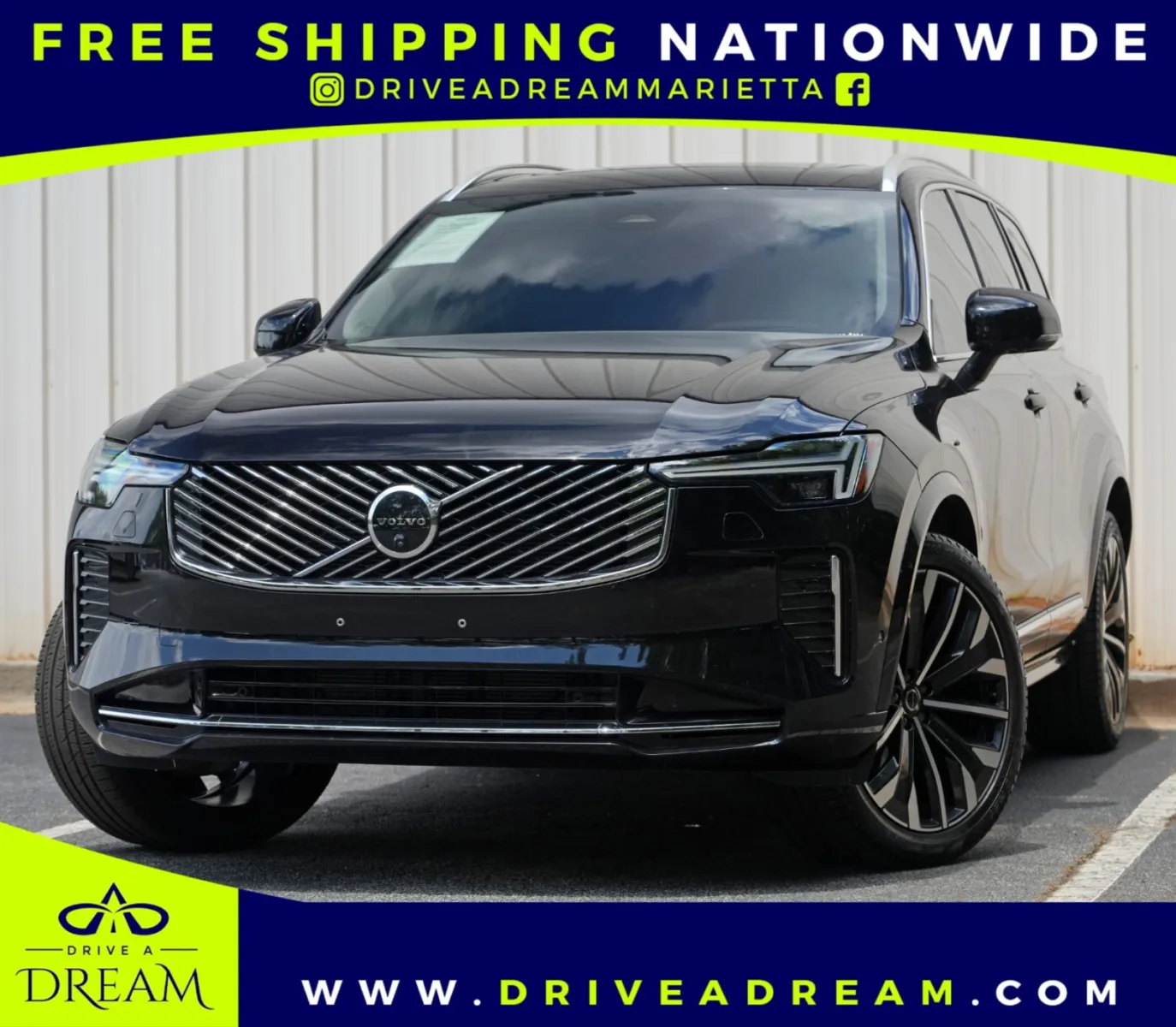 Black 2025 Volvo XC90 Ultra for sale in Marietta, GA