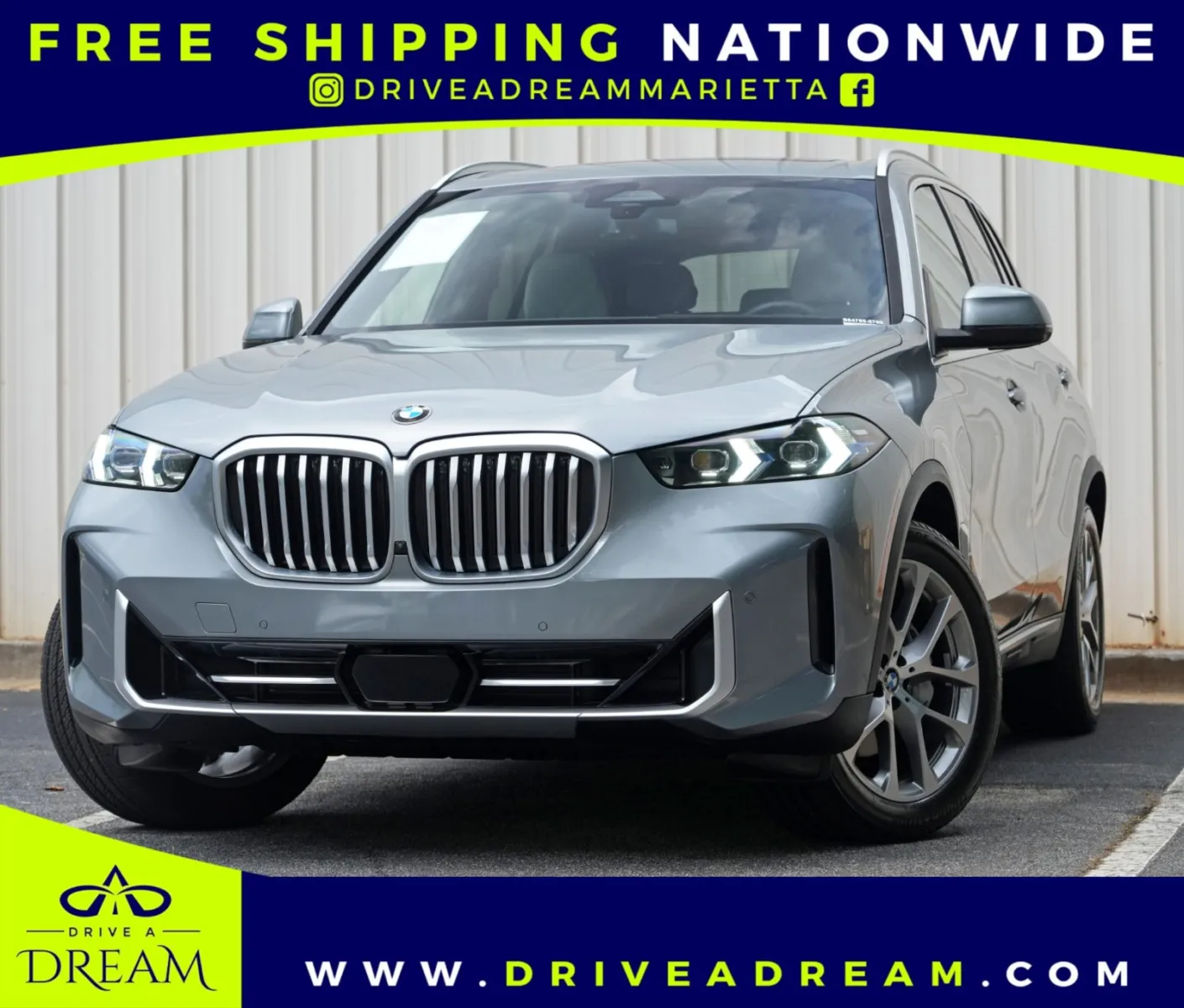 Gray 2024 BMW X5 sDrive40i w/ Premium & Parking Assist Packages for sale in Marietta, GA