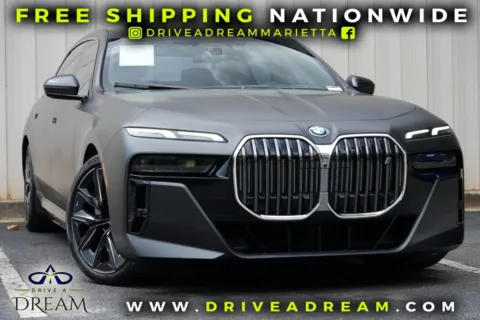 Photos of 2023 BMW i7 xDrive60 w/ M Sport & Driving Assist Packages for sale in Marietta, GA at DRIVE A DREAM
