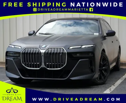 Gray 2023 BMW i7 xDrive60 w/ M Sport & Driving Assist Packages for sale in Marietta, GA