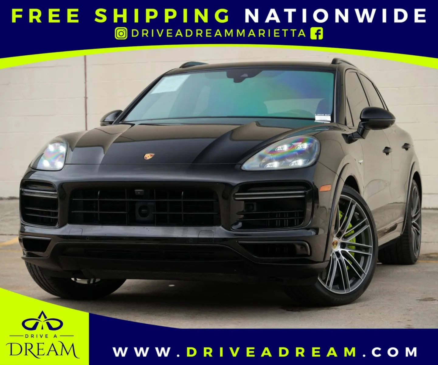 Black 2021 Porsche Cayenne Turbo S E-Hybrid w/ Premium Plus & Assistance Packages for sale in Marietta, GA
