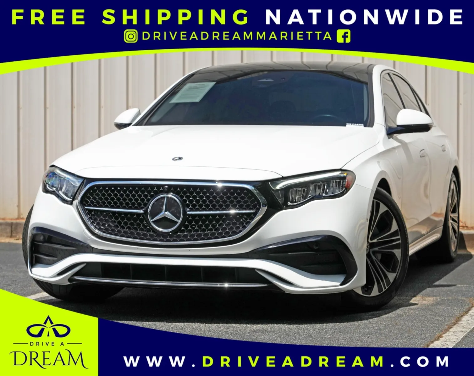 White 2025 Mercedes-Benz E-Class E 350 w/ Winter Package for sale in Marietta, GA